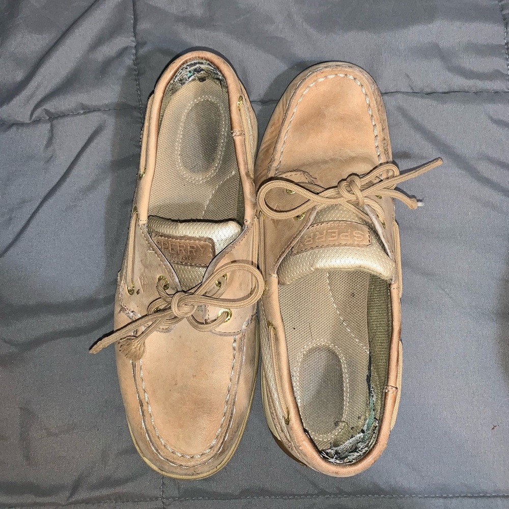 Classic brown sperrys